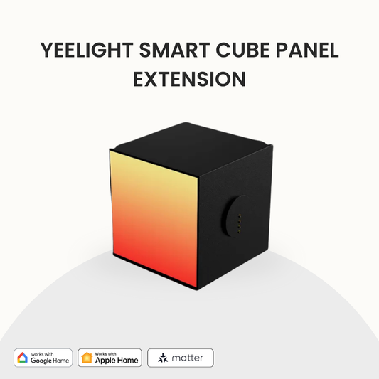 Yeelight Smart Cube Panel Extension (ARGB), Matter Support with,Alexa, Apple home, Google home, Smartthings.
