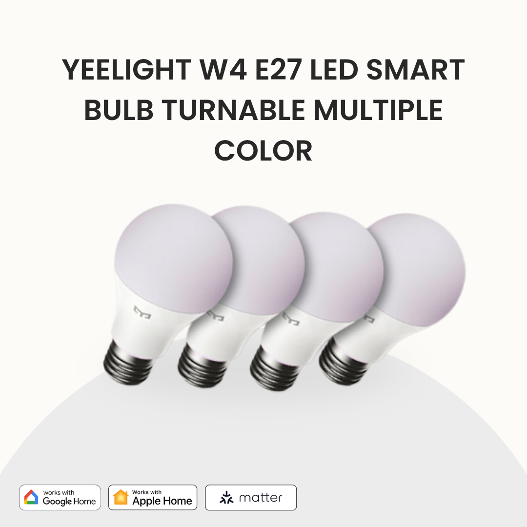 YEELIGHT W4 LED Smart Light Bulb E27 (Colour and Turnable white)