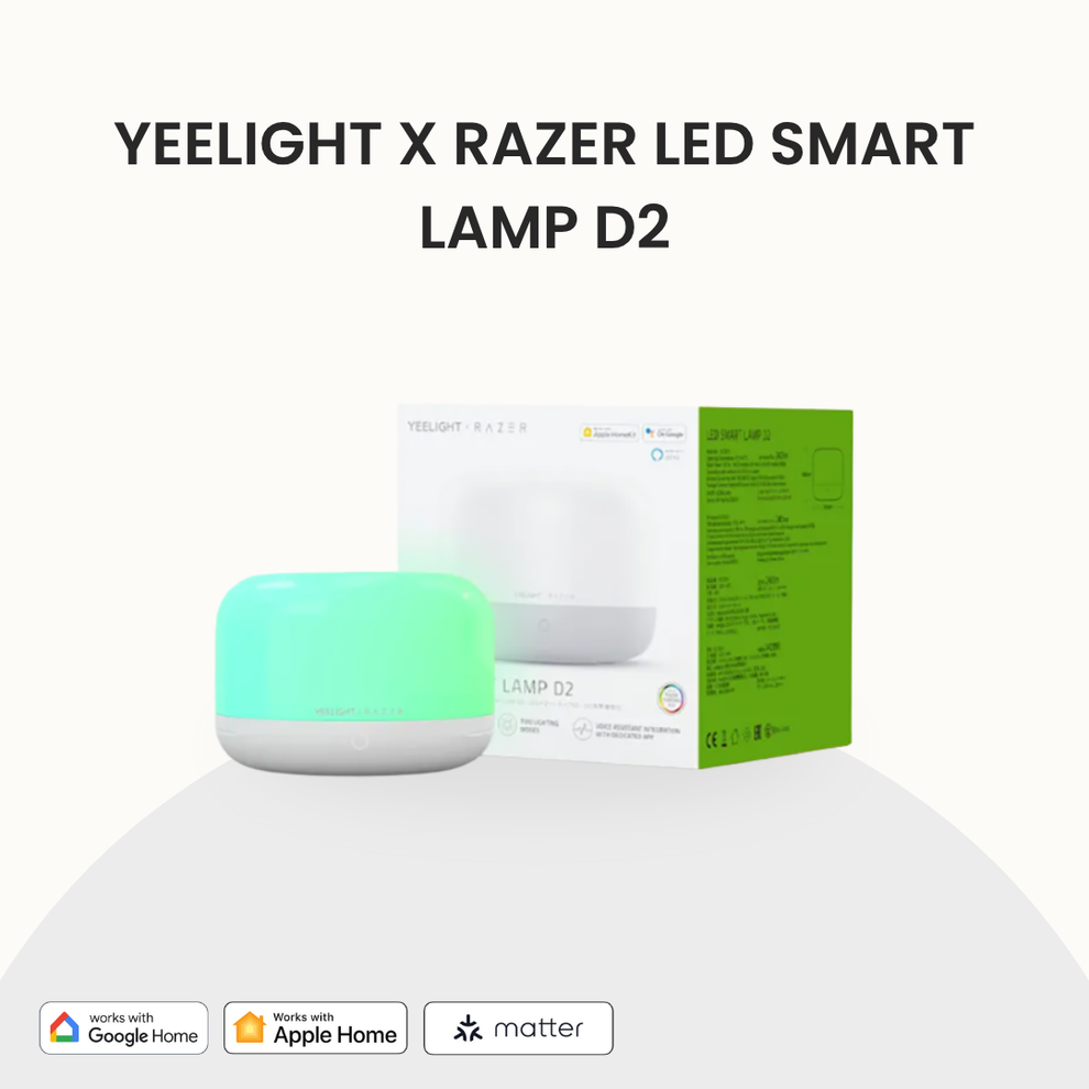 YEELIGHT X RAZER - LED SMART LAMP D2 – Smart Living Gallery