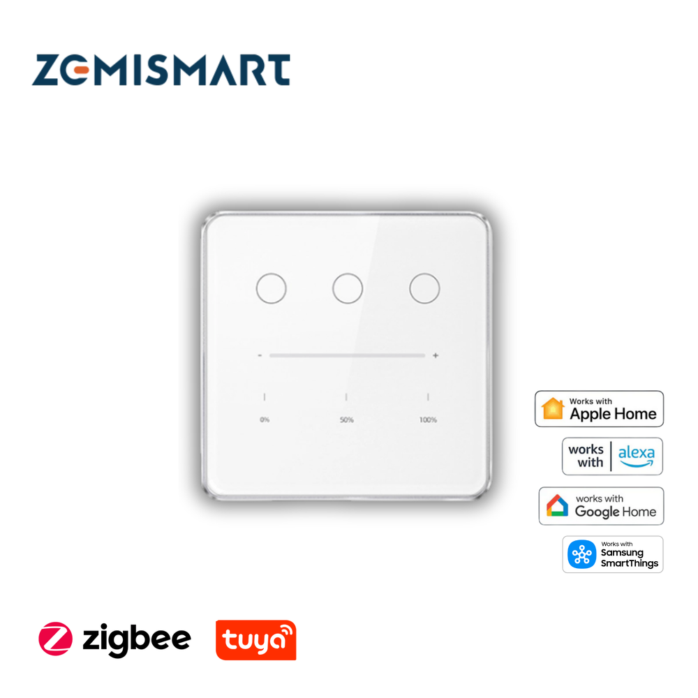 Zemismart Smart Dimmer Switch ZN2S-RS3E-DH