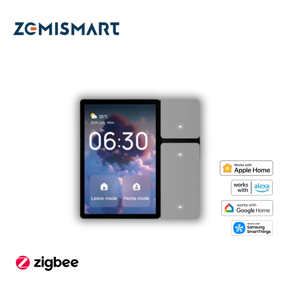 Zemismart Smart Multi-Functional Control Panel TPP06