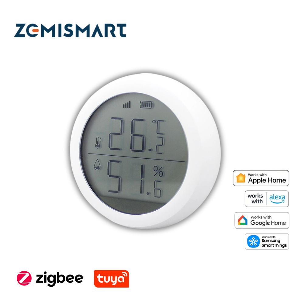 Zemismart Temperature & Humidity Sensor (Tuya/Zigbee)