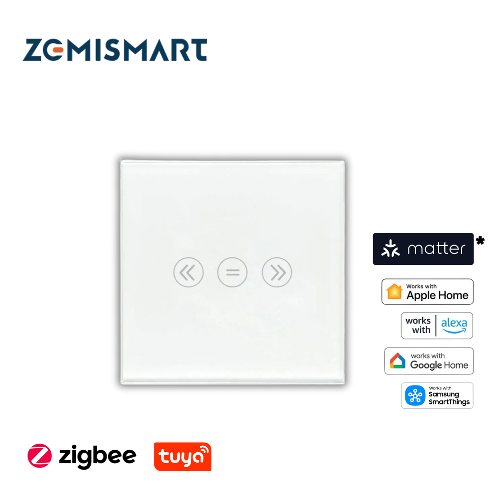 Zemismart Touch Curtain Switch ZN2-EC1E