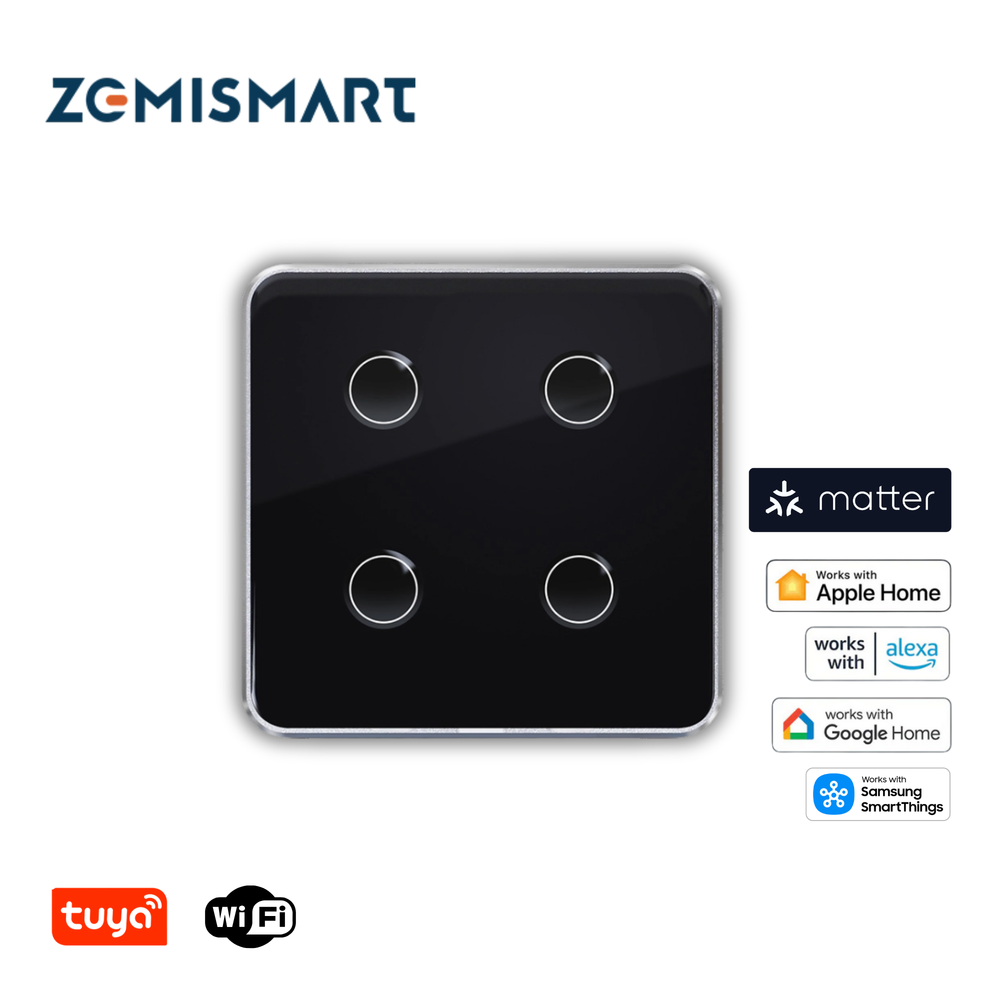 Zemismart (Neutral) Smart Touch Switch ZM202-A