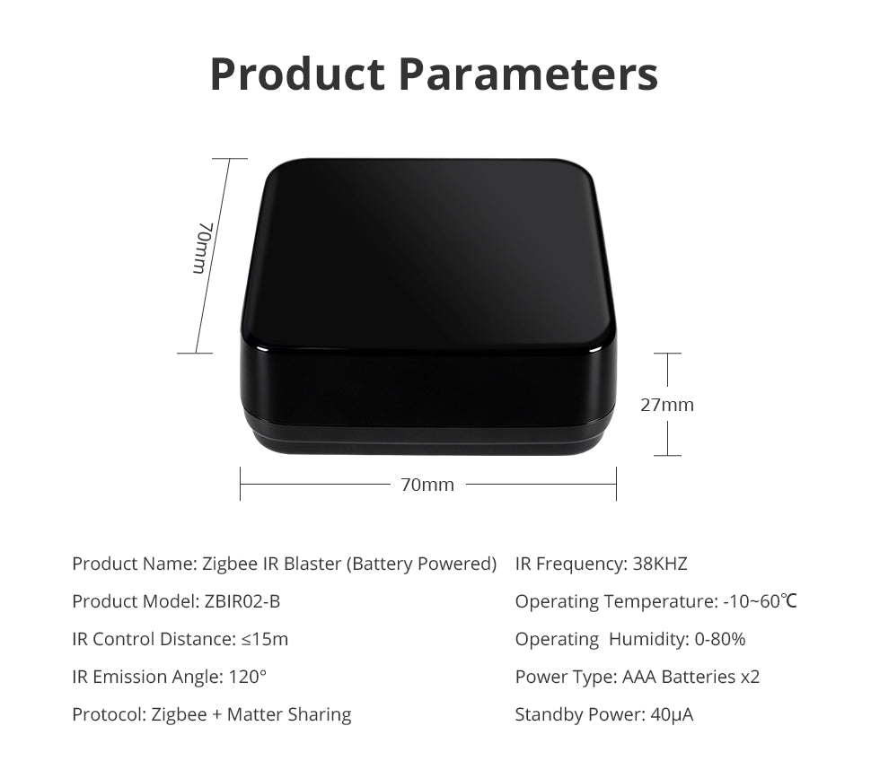 Zemismart Battery IR Remote