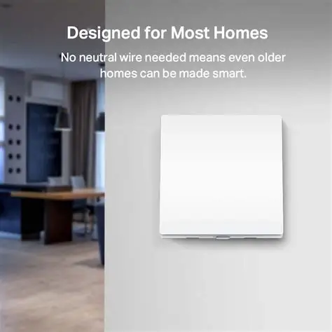 TAPO S220 Smart Switch 2 - Gang, 1 - Way