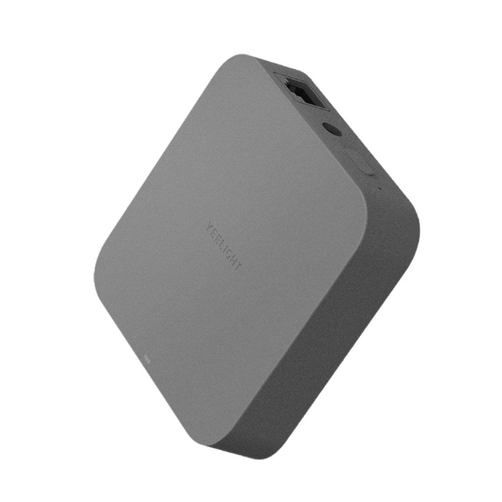 Compact Yeelight Mesh Gateway bridges Bluetooth mesh lights to your Wi Fi network for seamless app and voice control