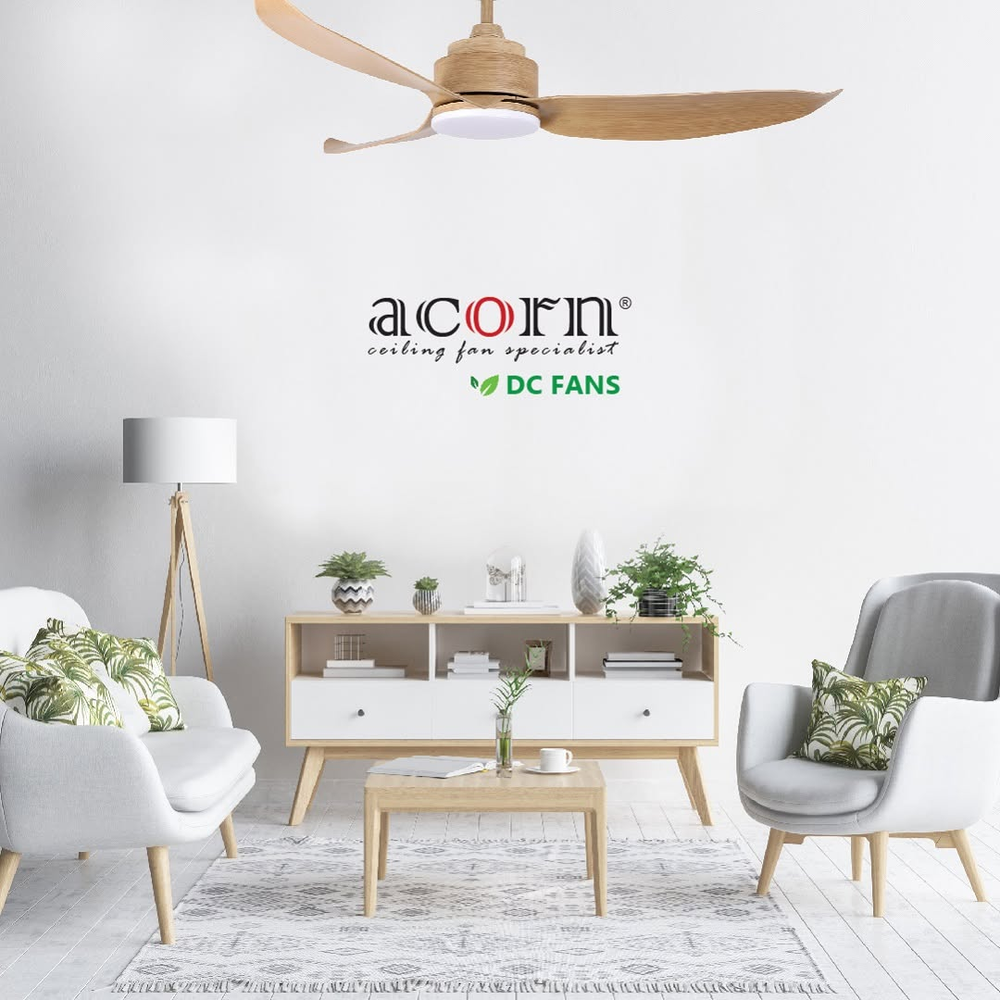 Acorn Fantasia RGB Downrod Ceiling Fan (36"/46"/56")