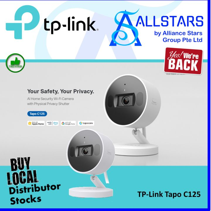 Tapo AI Home Security Wi-Fi Camera C125