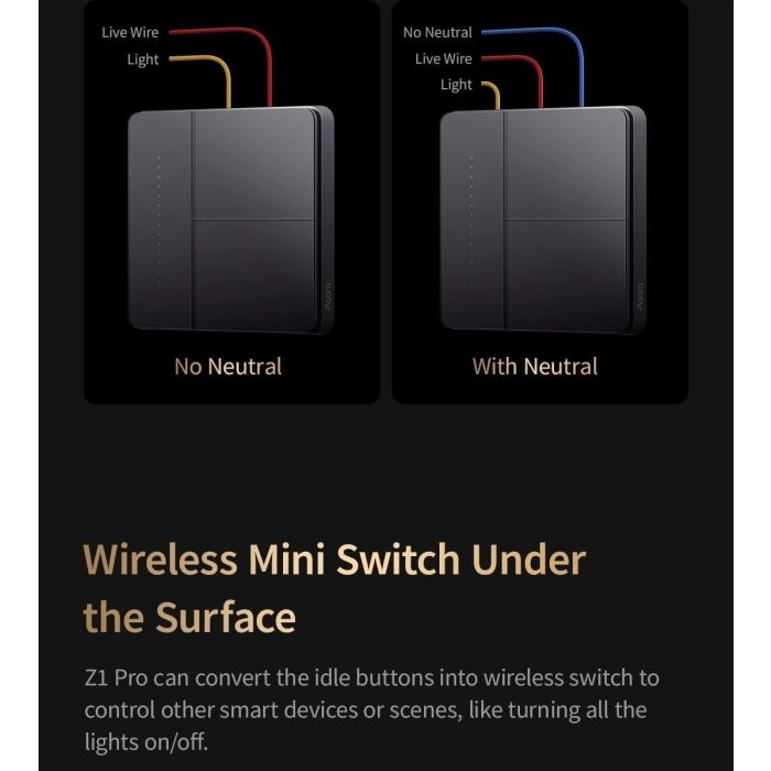 AQARA Smart Wall Switch Z1 Pro
