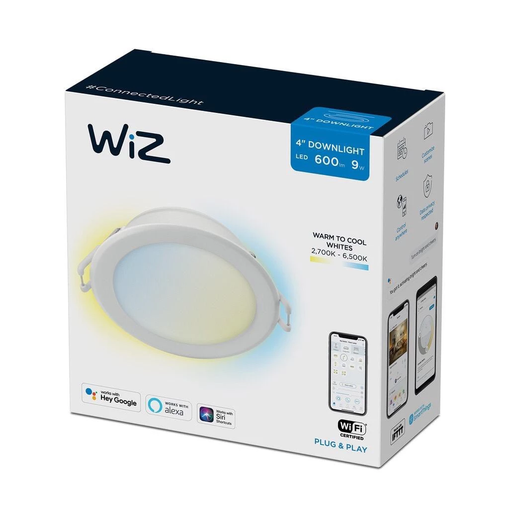 WiZ Smart Recessed Downlight 4"