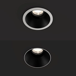 Spotlight illuminating a kitchen island from above, demonstrating the 24° beam spread