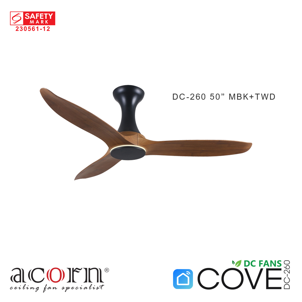 Acorn Cove MBK Hugger Ceiling Fan (50"/60")