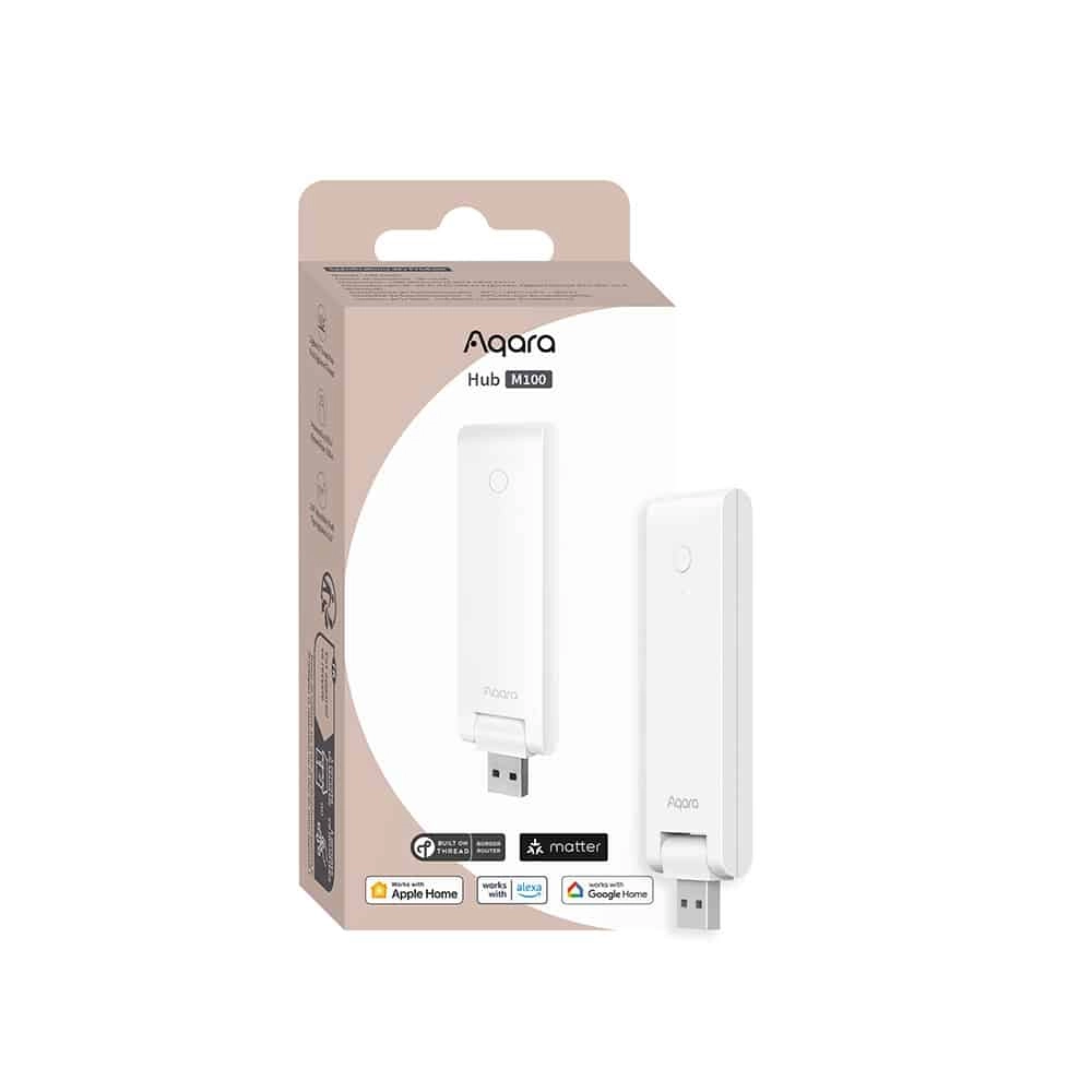 Aqara Hub 2S packaging on a white background