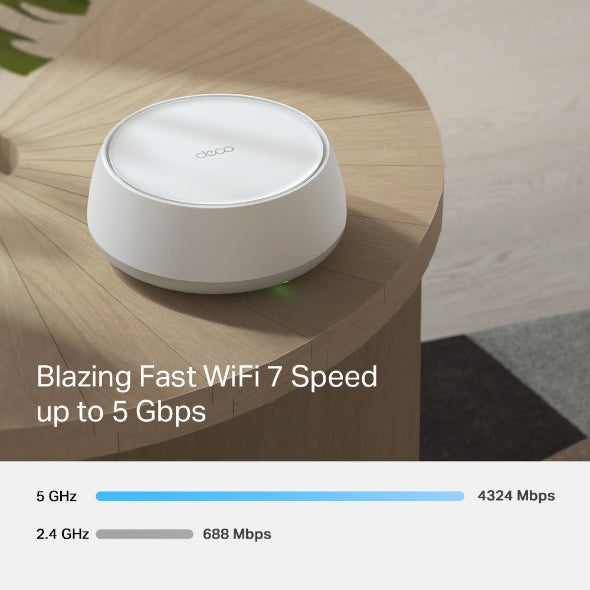 Tapo Deco BE25 BE5000 Whole Home Mesh Wifi 7 System