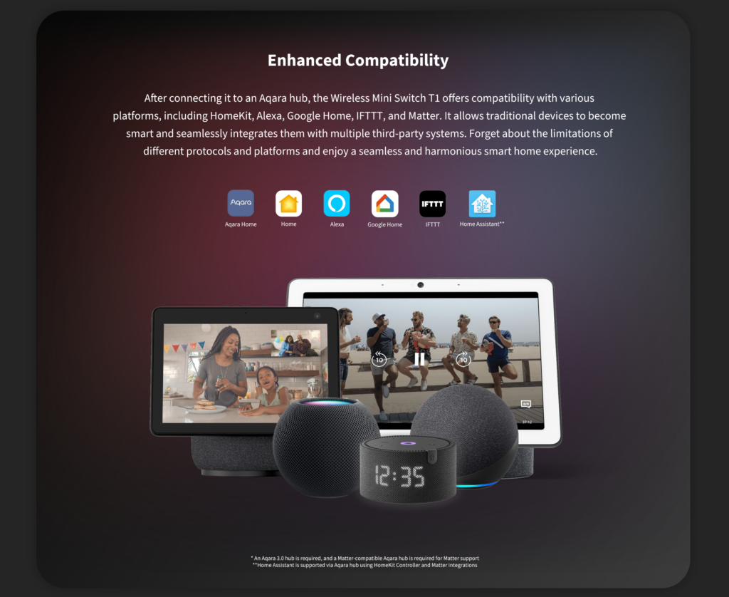 AQARA Wireless Mini Switch T1