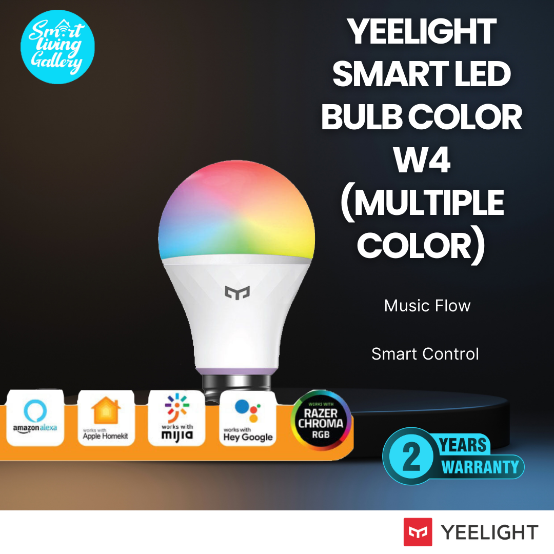 Yeelight W4 E27 LED Smart Bulb Turnable Multiple Color