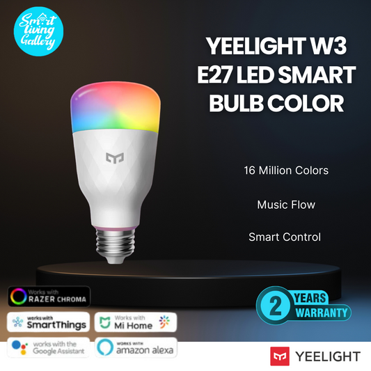 Yeelight W3 E27 LED Smart Bulb Colour